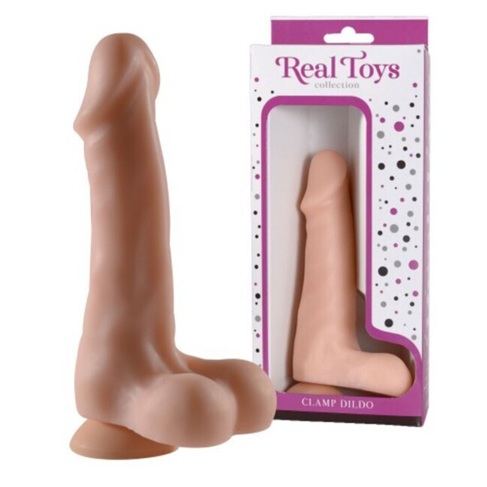 Реалистичный фаллоимитатор на присоске № 5 (телесный) (Цвет: телесный)