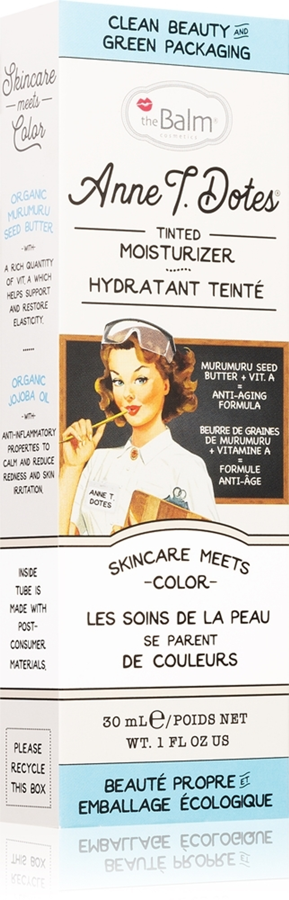 theBalm Anne T. Dotes  Tinted Moisturizer - тональный увлажняющий крем, 30 ml