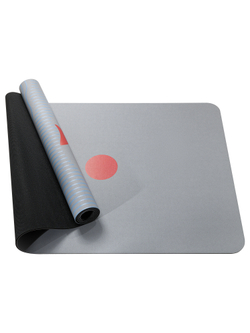 ULTRAцепкий 100% каучуковый коврик для йоги Ultra Eclipse Grey 185*68*0,5 см