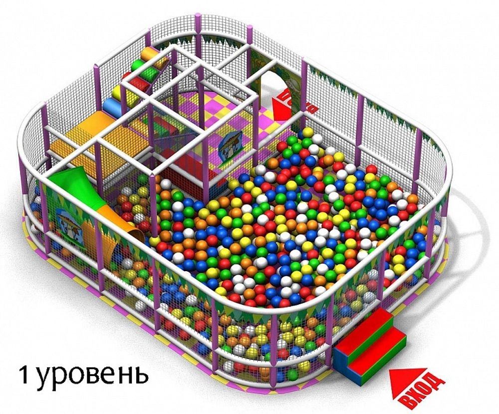 Игровой лабиринт «Черепашка»