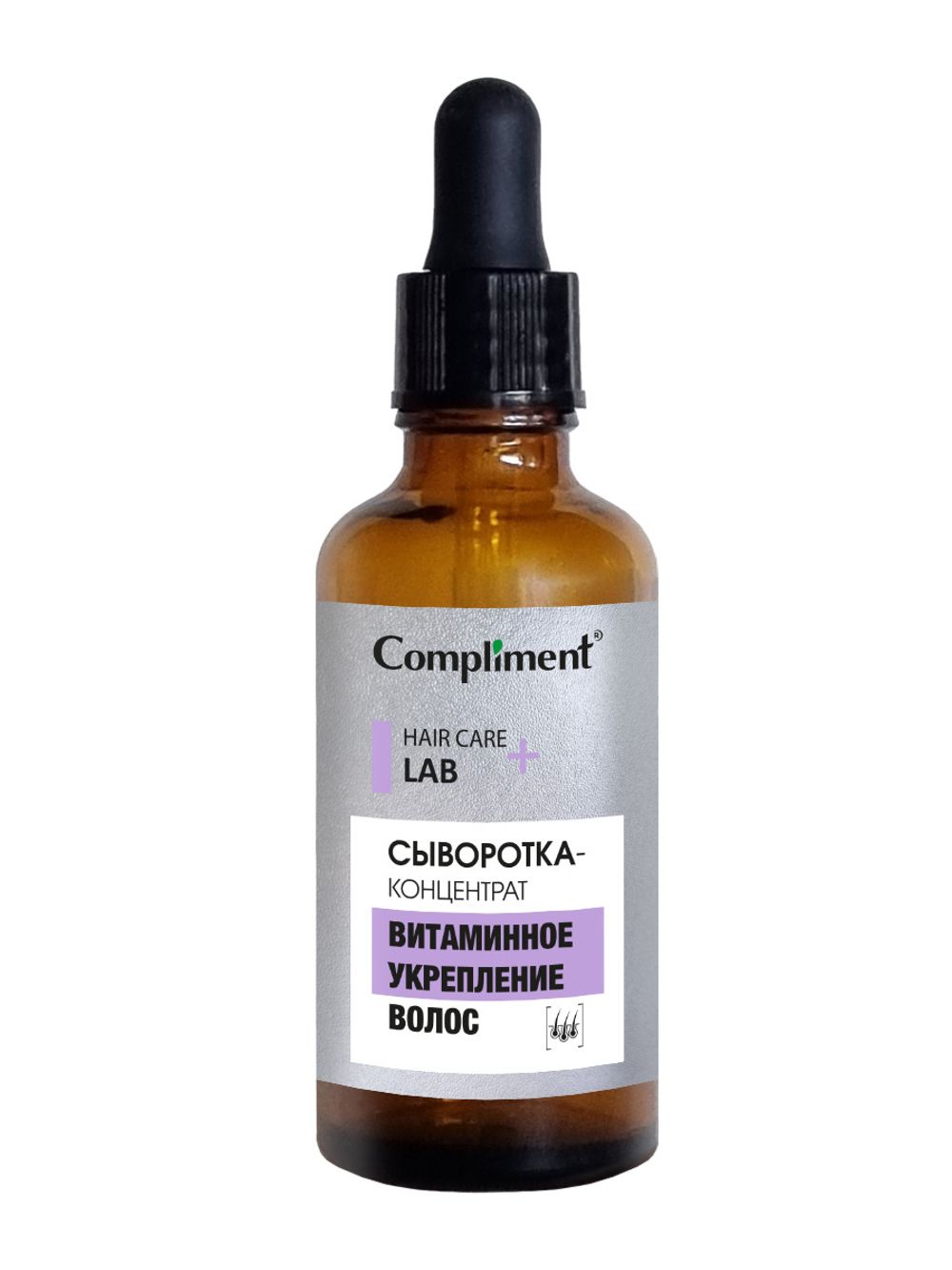 Compliment СЫВОРОТКА-КОНЦЕНТРАТ ВИТАМИННОЕ УКРЕПЛЕНИЕ ВОЛОС 5 В 1, 50мл