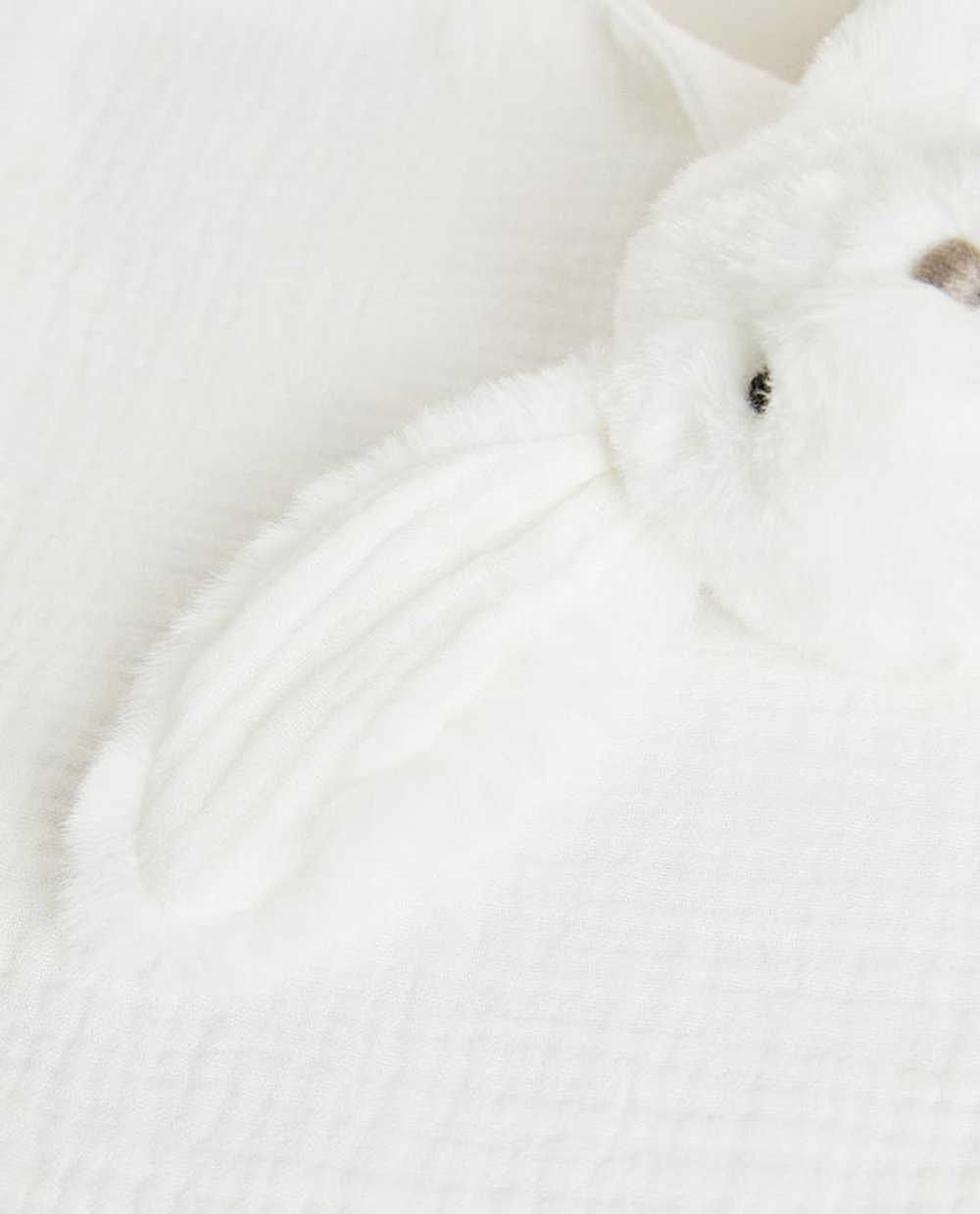 ZARA HOME МЯГКАЯ ИГРУШКА-ПЕРЧАТКА «КРОЛИК», БЕЛЫЙ