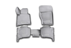 Коврики 3D в салон VW Touareg II 2010-2015, 2015-03/2018, 2-х зонный климат-контроль, 4 шт. (полиуретан) Element.NLC.3D.51.31.210K