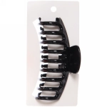 Заколка-краб для волос на блистере «Diana Collection - Liza», микс 6 цветов, 11*5см