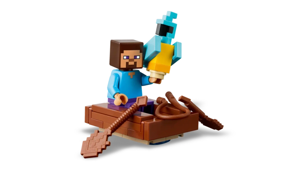 Конструктор LEGO Minecraft 21275 Дом в джунглях TNT