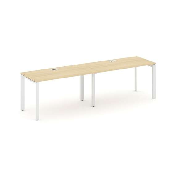 Style Project Рабочая станция односторонняя SN-59P.ORS-012 Акация Лорка/Металл Белый/Белый Заглушка