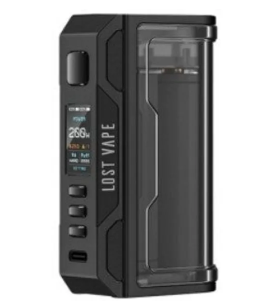Боксмод Lost Vape Thelema Quest 200W Mod - Black Clear Боксмод Lost Vape Thelema Quest 200W Mod - Black Clear