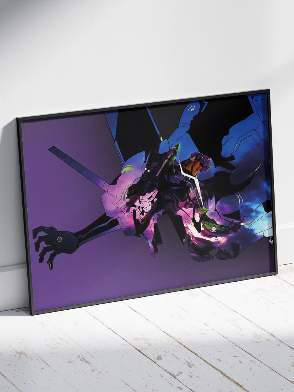 Постер плакат Ева Арт Evangelion Евангелион