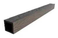 Балясина 3D из ДПК 50*50*3000