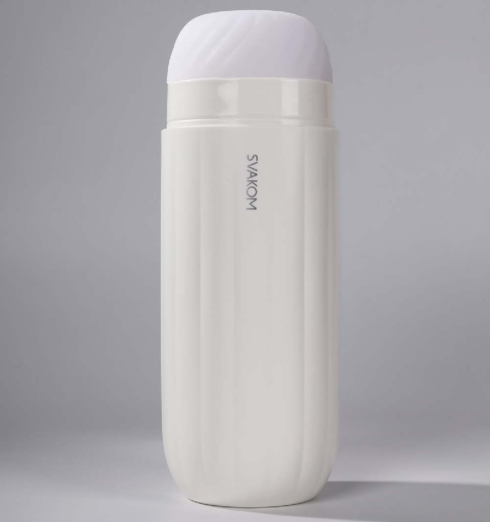 Мастурбатор Автоматический Sam White белый 23,5 см