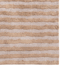 Ковер из хлопка с рисунком tulip garden бежевого цвета из коллекции terra, 120х180 см