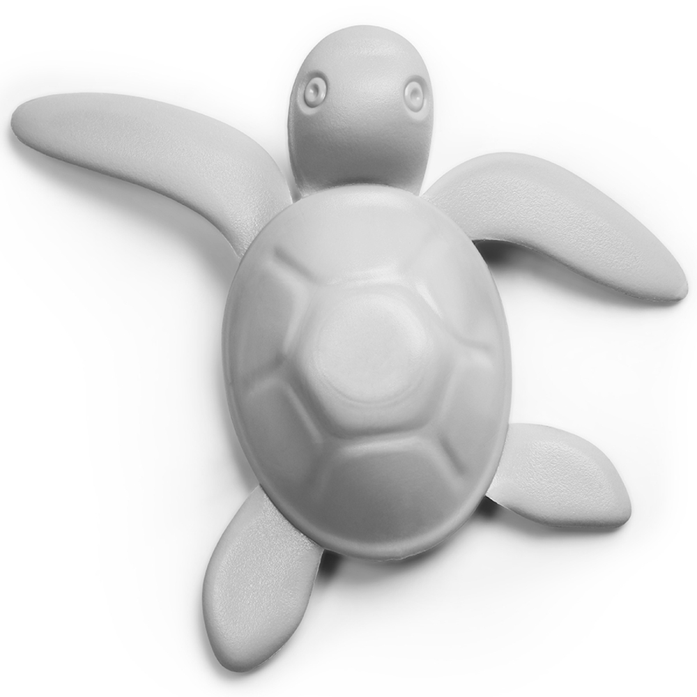 Магнит save turtle, серый