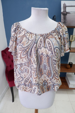 Блузка Oodji с принтом 48 размер