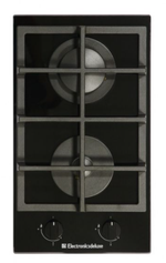 Поверхность варочная  Electronicsdeluxe GG2 400215F (черное стекло газ/к., газ/к., 29*51) Россия