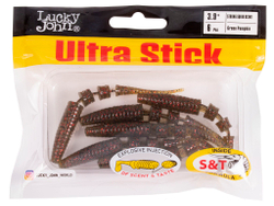 Мягкая съедобная приманка LJ Pro Series Ultra Stick 3.9 in (100 мм), цвет PA03, 6 шт
