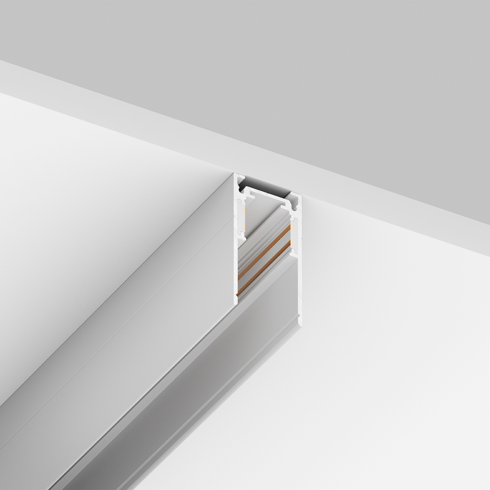 Шинопровод магнитный накладной Crystal Lux CLT 0.113 01 L3000 WH