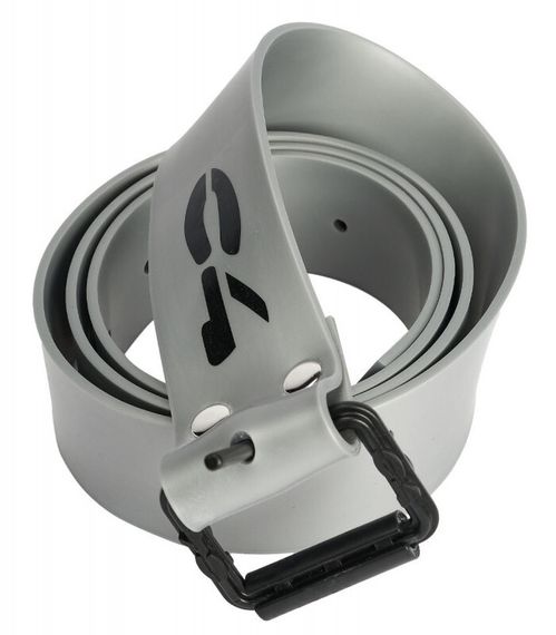 Ремень для грузов марсельский C4 Carbon Marseillaise серебристый с пластиковой пряжкой