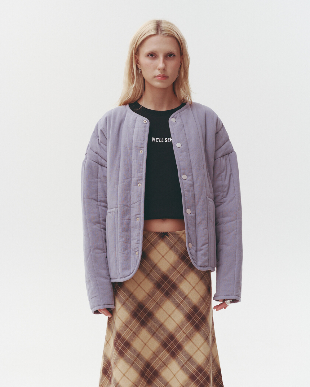 Quilted Jacket Tradewinds Color