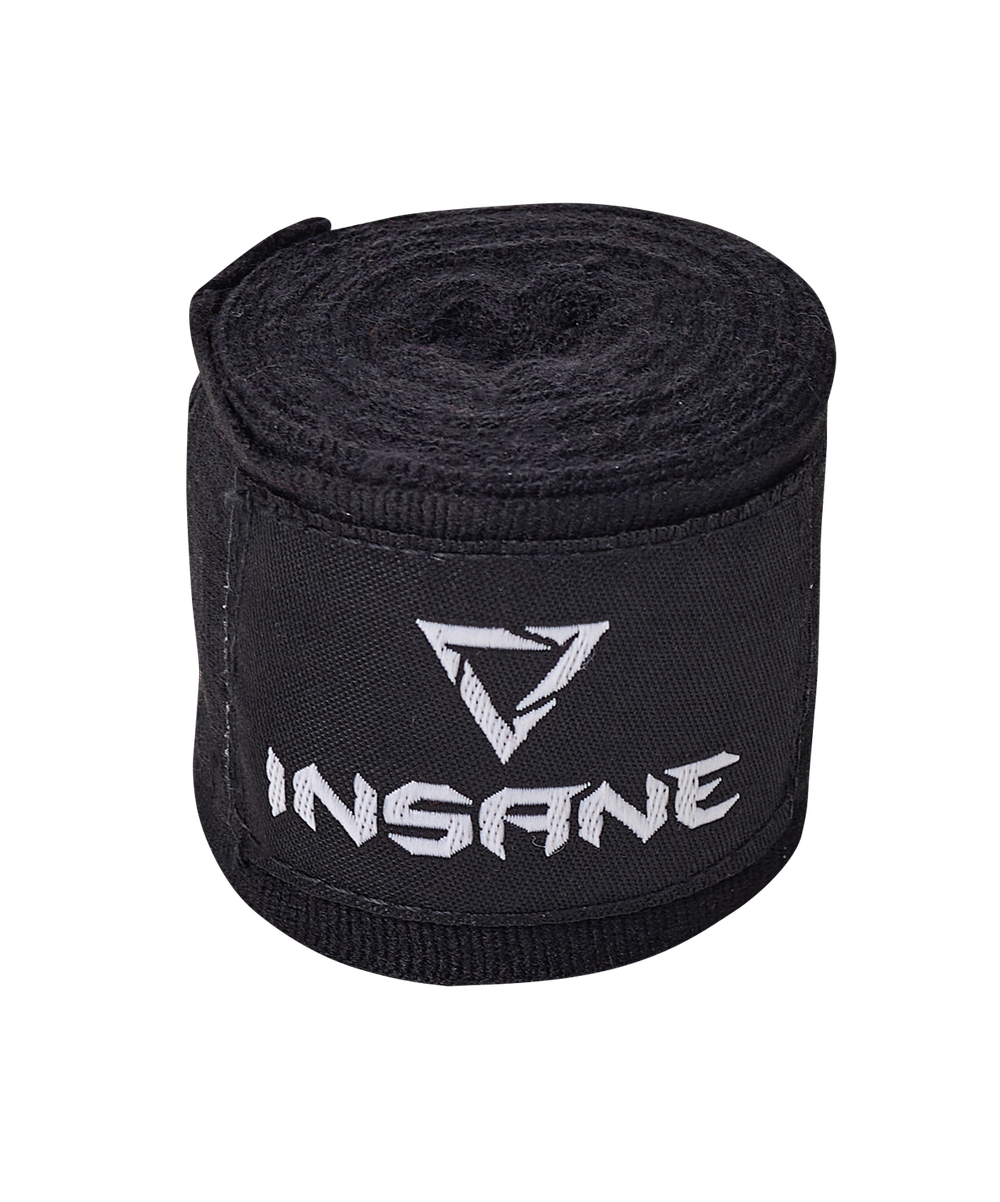 Бинт боксерский COBRA, хлопок/нейлон, черный, 4,5 м