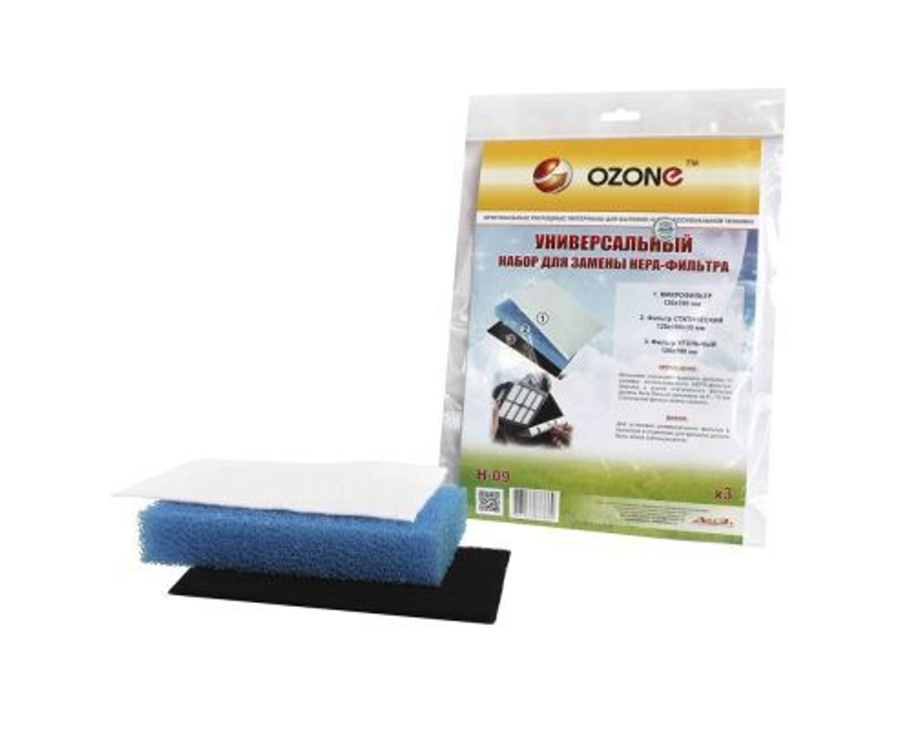 Компл.фильтр.OZON H09 универс.HEPA-фильтр