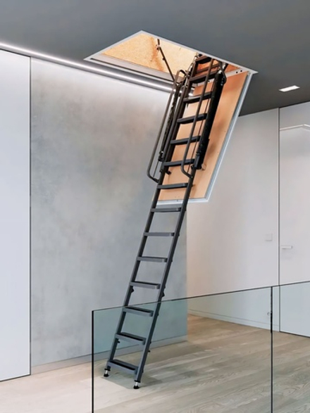 ARISTO PP противопожарная металлическая чердачная лестница с люком