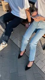 Джинсы Miracle Apparel 2355 Slim Straight женские light blue