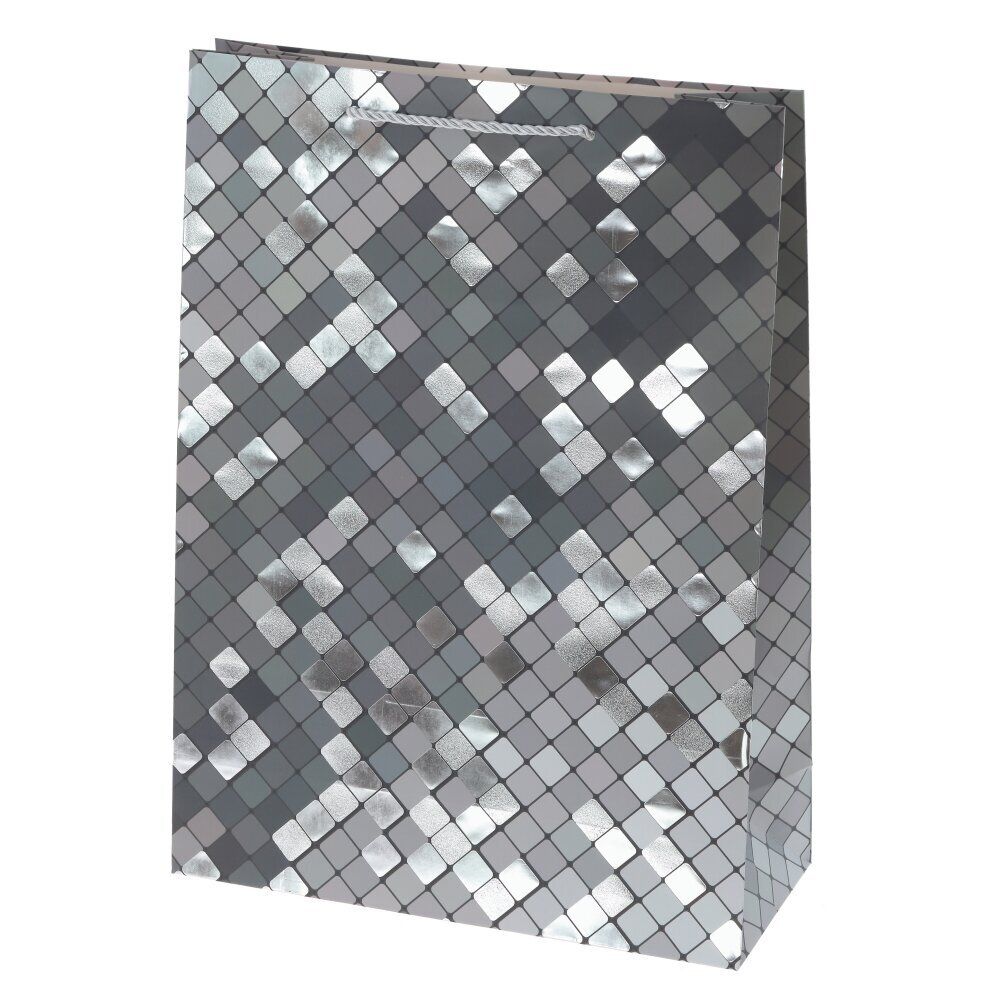 GAEM Пакет подарочный (бумага 210г/м2, блок 12шт), L30 W12 H41,5 см, 4в.