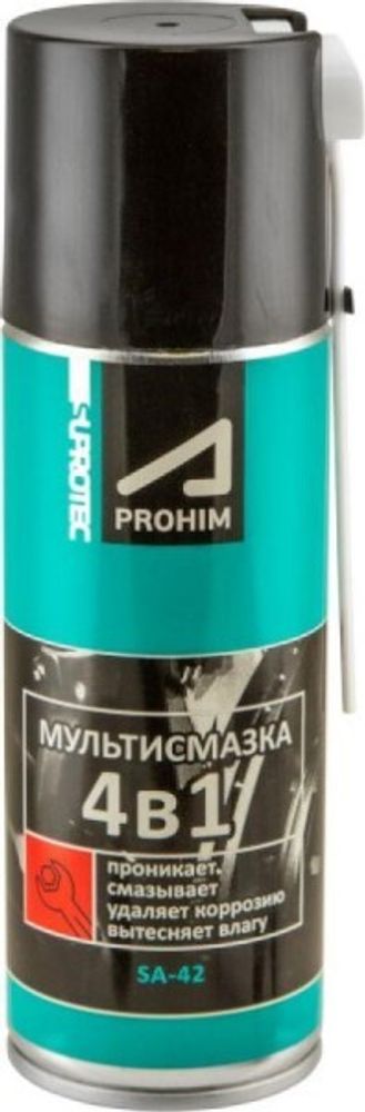 Смазка проникающая 270 мл  Мультисмазка 4 в 1  (аэрозоль) (SUPROTEC)