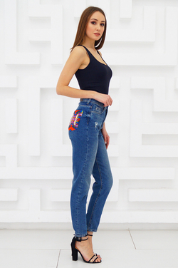 LIGVIANNI Джинсы Animal PRINT Jeans