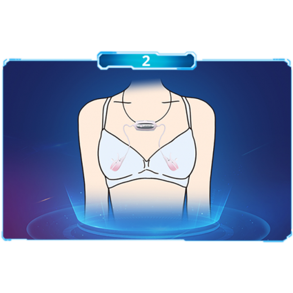 Вибрирующие зажимы для сосков Gemini LOVENSE (управление через приложение)