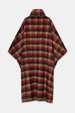 Пальто из шерсти с карельным узором ZW COLLECTION LIMITED EDITION - ZARA