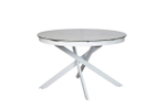 Стол обеденный Garda Decorенный Garda Decor круг раскл.керам.бел. 170(120)*120*76 см