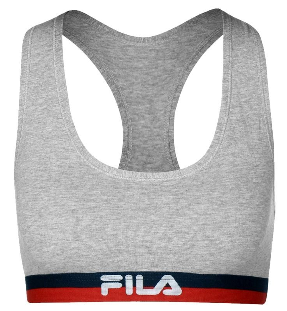 Теннисный бюстгальтер Fila Woman Bra 1 pack - Gray