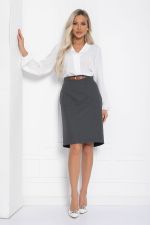 Юбка Ника (серая) Ю12311-27 LT Collection