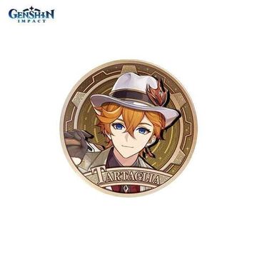 Значок Genshin Impact 2024 Carnival Reunion Тарталья Childe Tartaglia 6942421136040