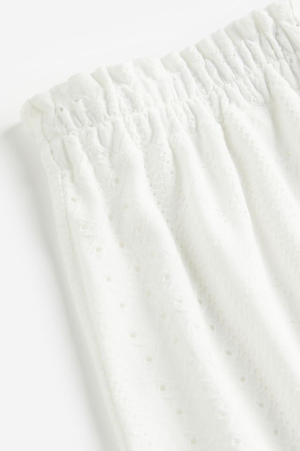 H&M Шорты свободного кроя,  белый