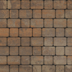 Тротуарная плитка КЛАССИКО - Листопад гладкий Клен, комплект из 2 видов плит