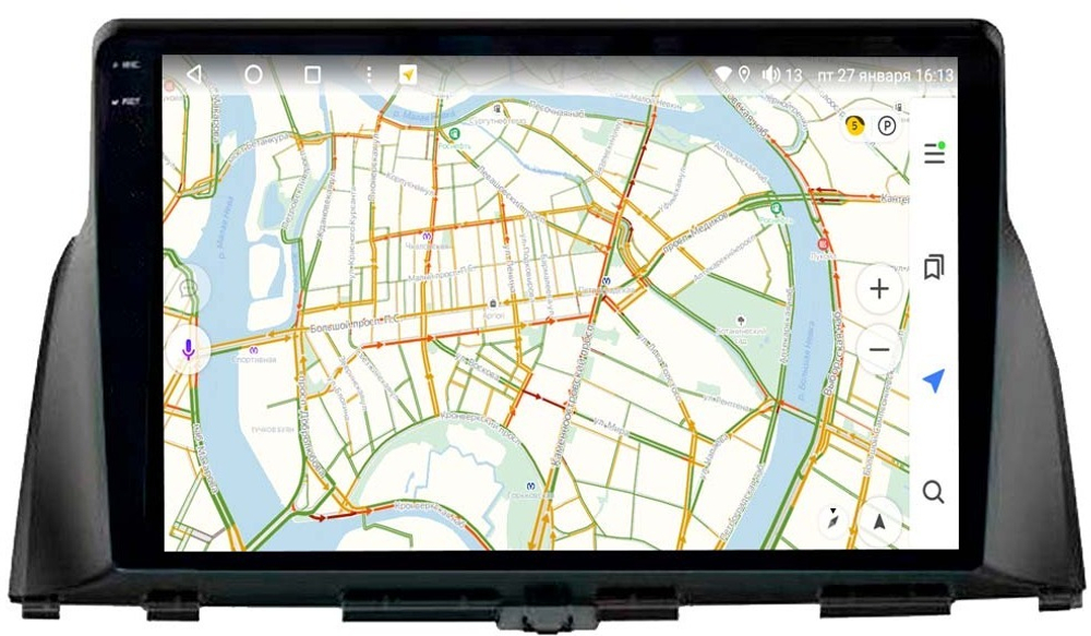 Магнитола для KIA Optima 2016-2020 - Vaycar VA27-0580-2K на Android 13, 8-ядер, 2K QLED, ТОП процессор, CarPlay,4G SIM-слот