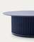 Уличный журнальный столик Sedalis Ø100 см, синий