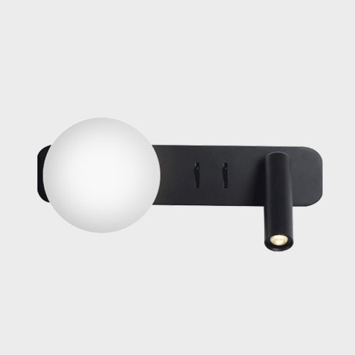 Бра Italline IT08-8024 black 3000K