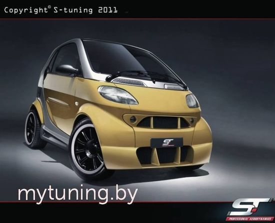 Накладка переднего бампера Smart