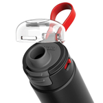 Термобутылка zoku flip top, 500 мл, черная