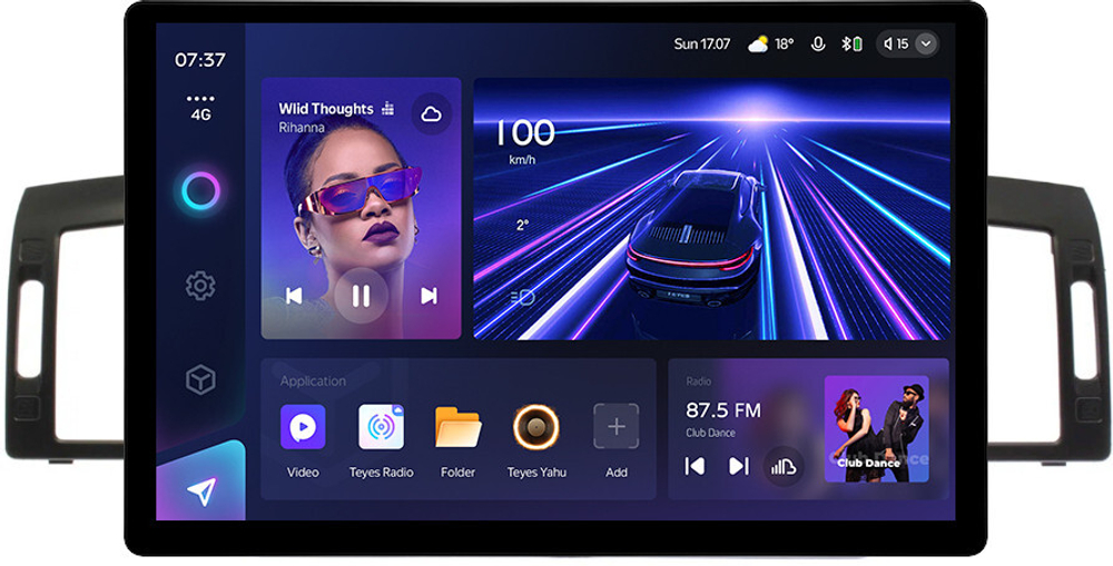 Магнитола для Infiniti M35, M45 Y50 2004-2009 - Teyes CC3-2K монитор 13" 2K QLED на Android 10, 4G SIM-слот, CarPlay