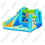 Батут домашний "Водная горка 2" 4,5*4*2,6 м