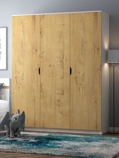 белый / дуб бунратти