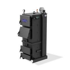 Твердотопливный котел длительного горения Huntel Hot 40