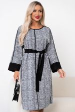 Платье Алана (серый)-46р-р Р11-1231 Nikol