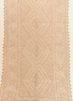 Оренбургский пуховый палантин А14060-29 бежевый