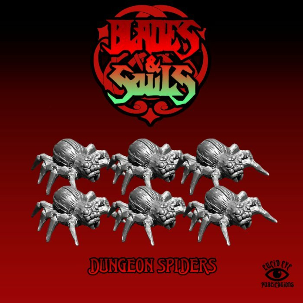 LI-DSPIDERS Dungeon Spiders (6)
