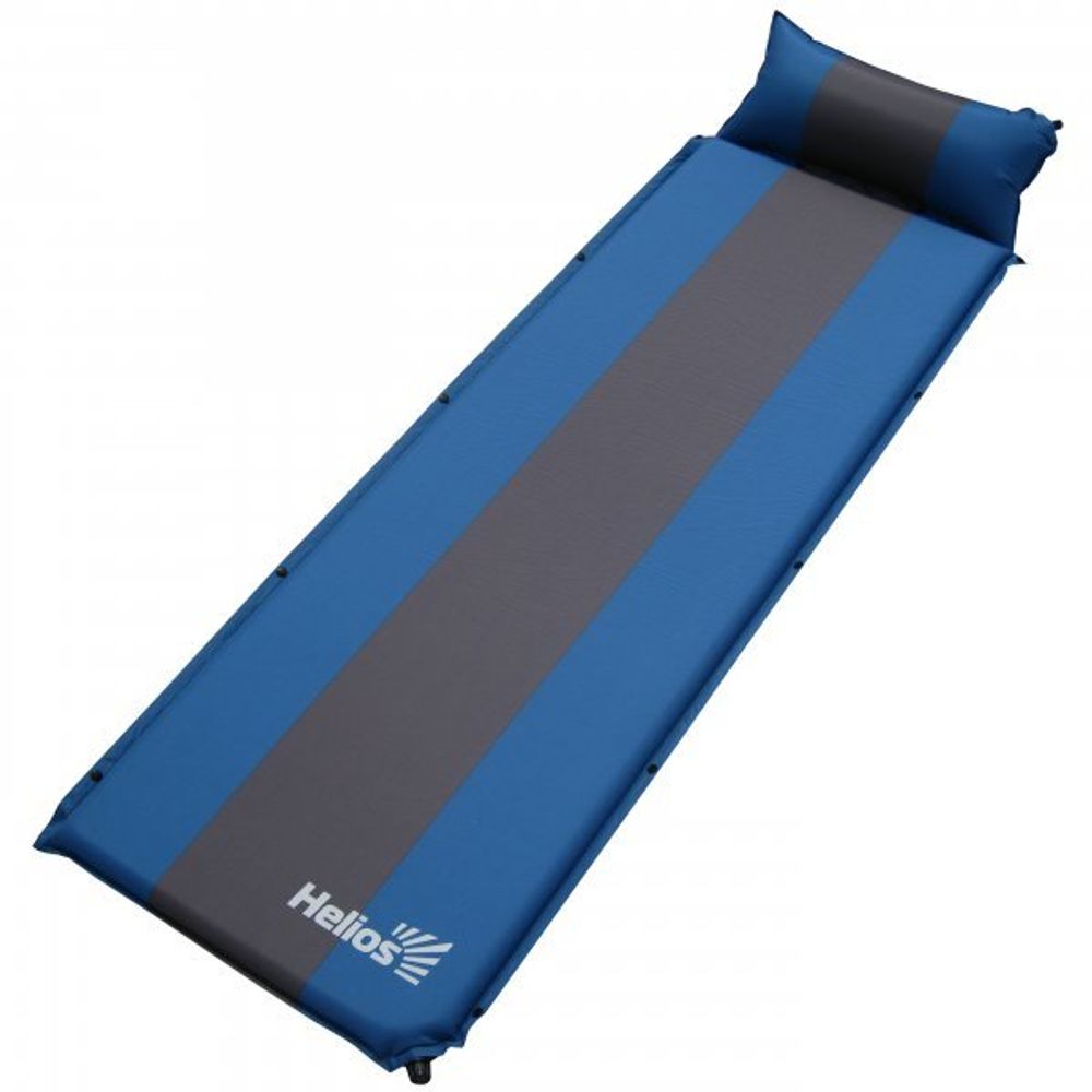 Коврик самонадувающийся Helios с подушкой 30-170x65x5 (HS-005P)